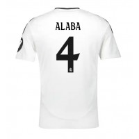 Real Madrid David Alaba #4 Replica Home Shirt 2024-25 Short Sleeve